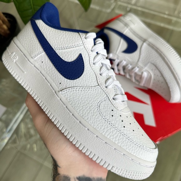 Nike Shoes - NEW NIKE AIR FORCE 1 LOW WHITE BLUE